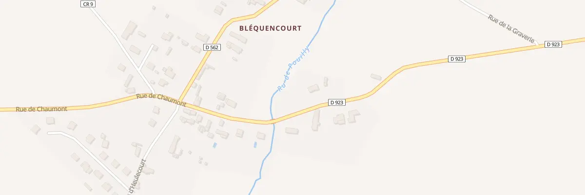Plan du 247 Rue de Chaumont à Senots