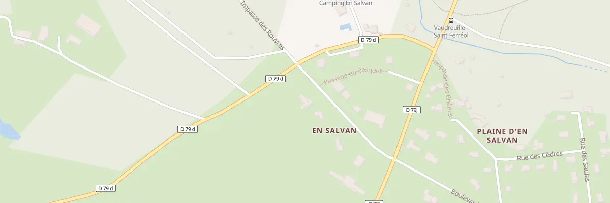 Plan du 60 Av d’En Salvan à Vaudreuille