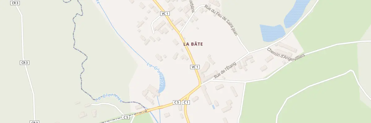 Plan du 3 Rue du Lavoir à Longvilliers