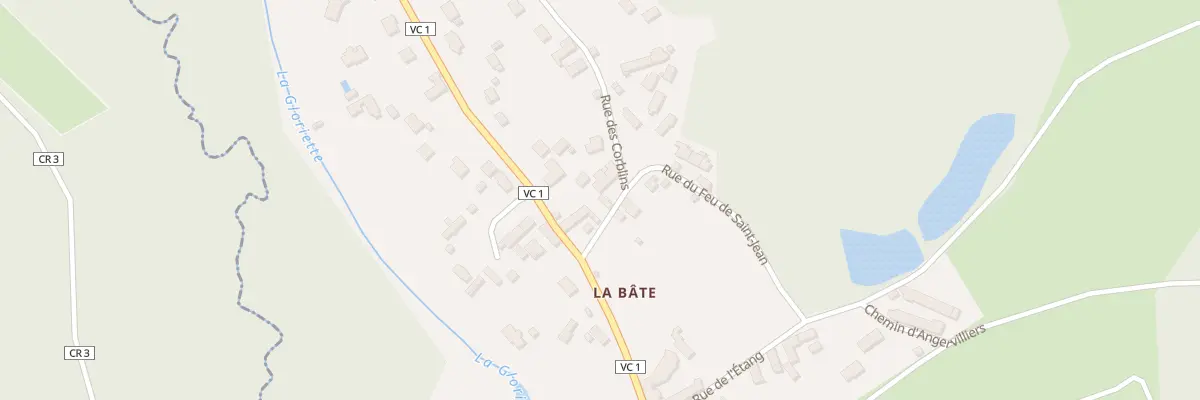Plan du 3 Rue du Feu de St Jean à Longvilliers