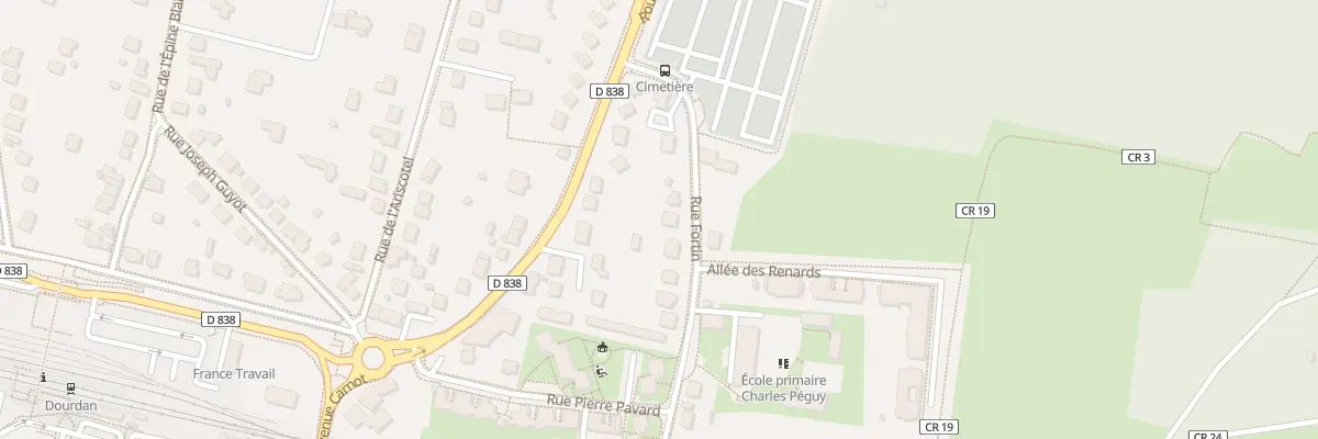 Plan du 31 Rue Fortin à Dourdan