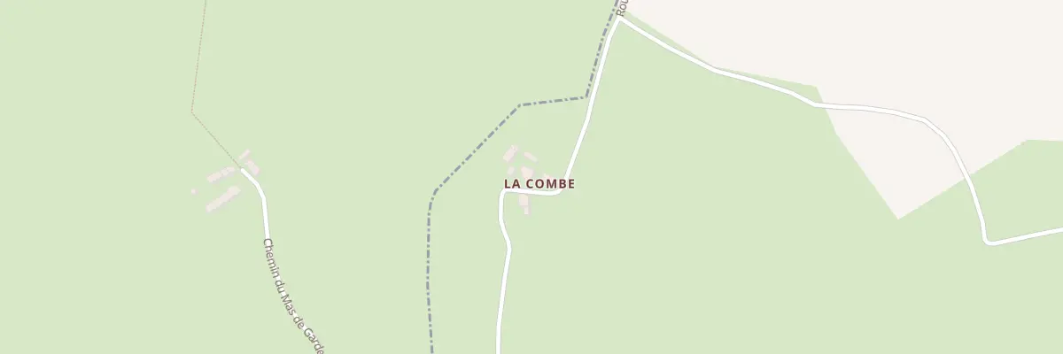 Plan du 5052A La Combe à Saint-Rémy