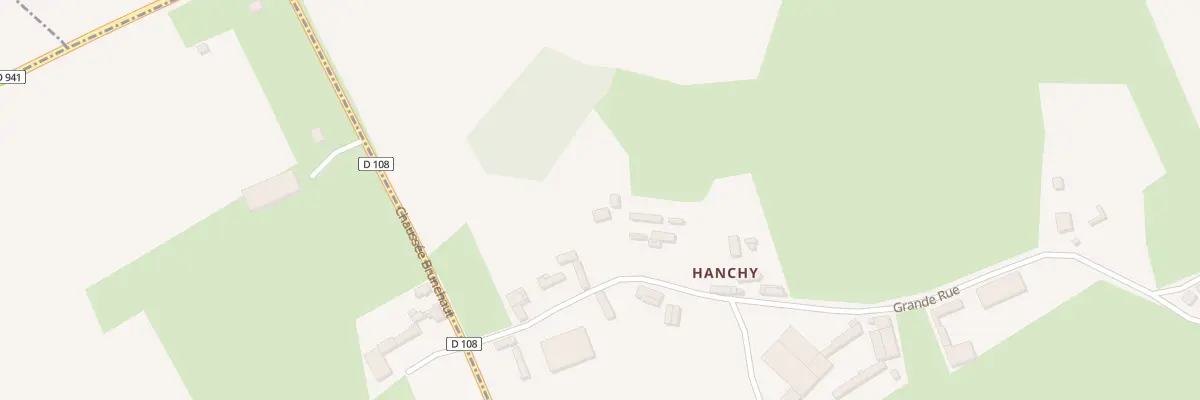 Plan du 125 Gr Grande Rue d’Hanchy à Coulonvillers
