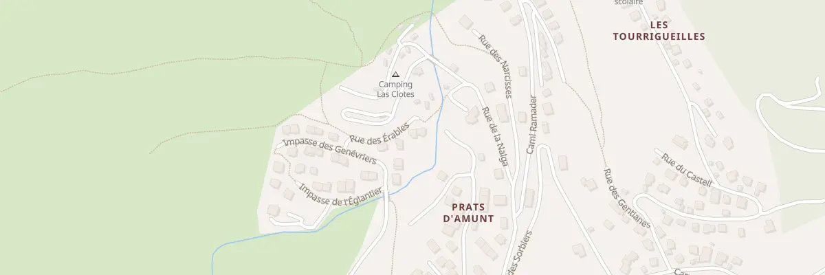 Plan du 8 Rue des Érables à Égat