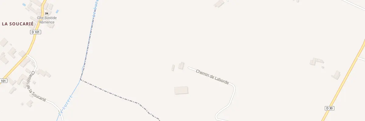 Plan du 5014 Laborde à Bernac