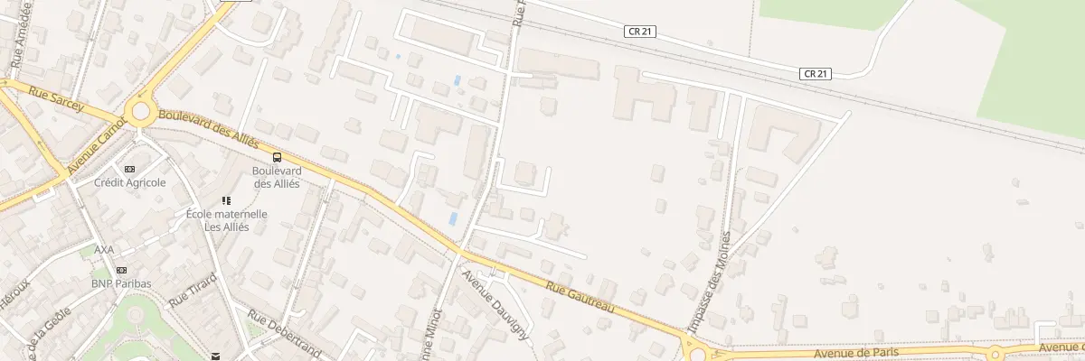 Plan du 6 Rue Fortin à Dourdan