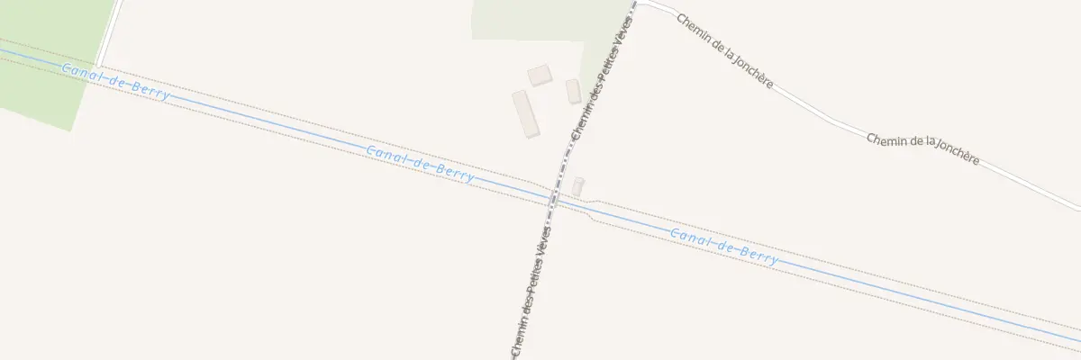 Plan du 9023F Les Petites Veves à Méry-sur-Cher