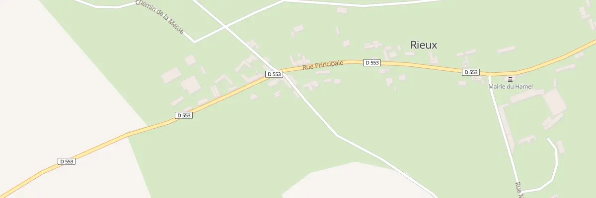 Plan du 178 Rue Principale (rieux) au Hamel