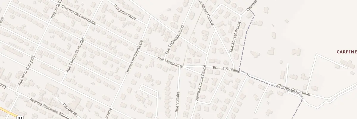 Plan du 11 Rue Montaigne à Revel