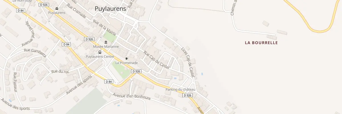 Plan du 5 Pl de la Croix à Puylaurens