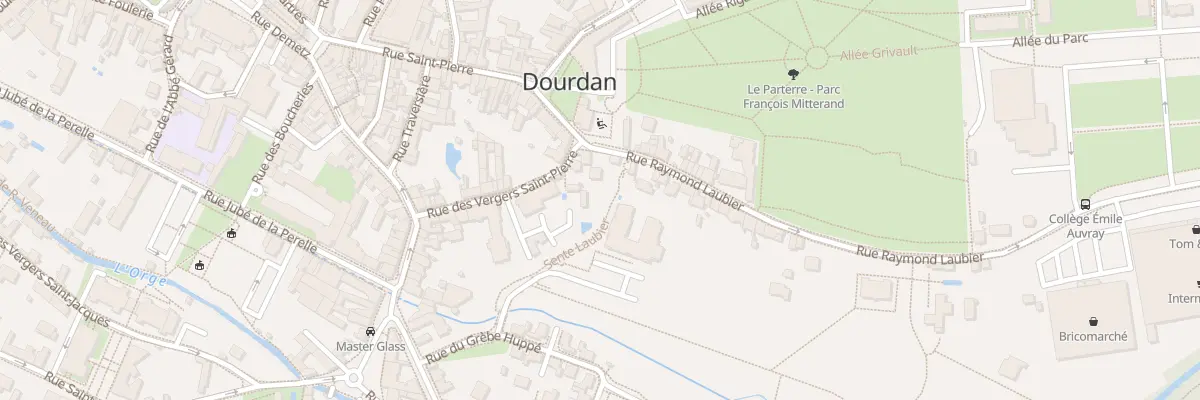 Plan du 4 Rue Raymond Laubier à Dourdan