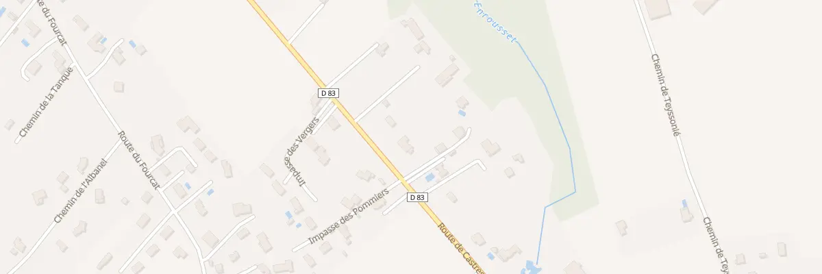 Plan du 1165 Rte de Castres à Graulhet