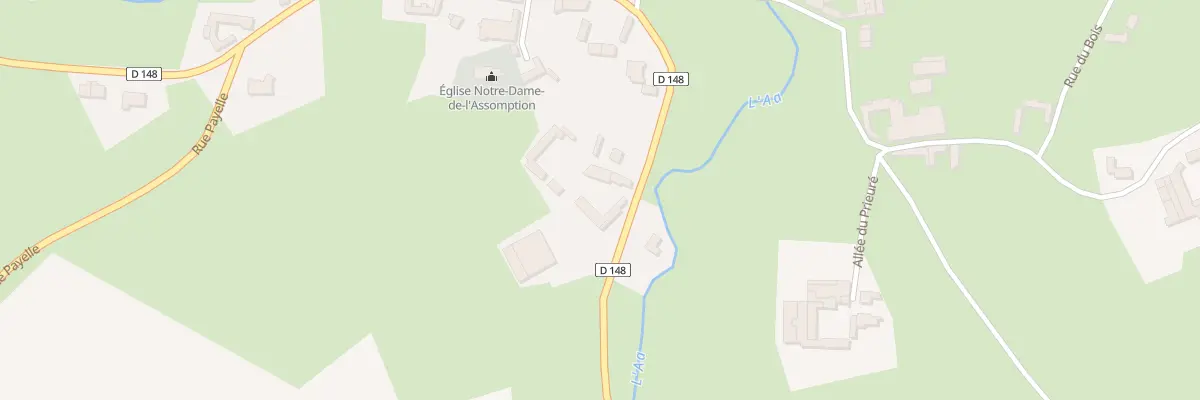 Plan du 74 Rue de la Vallee de l’Aa à Rumilly