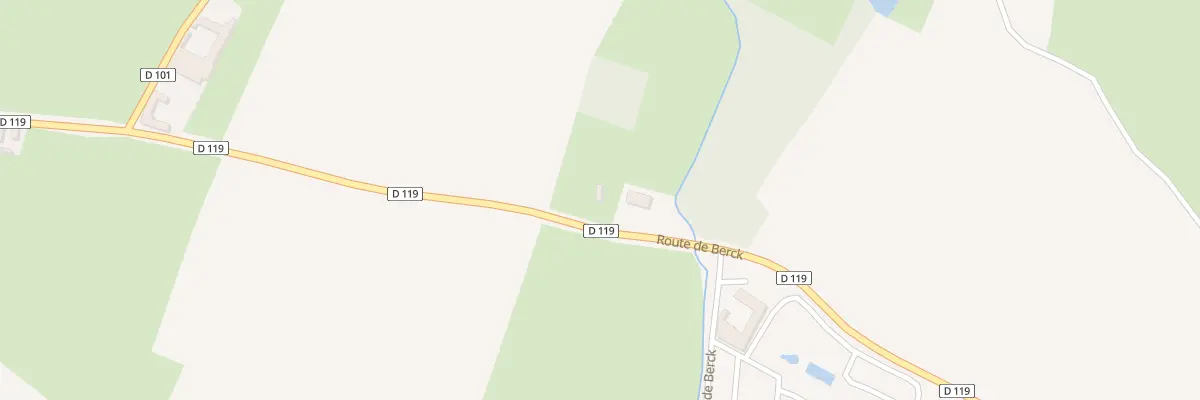 Plan du 3 Rte de Berck à Tollent