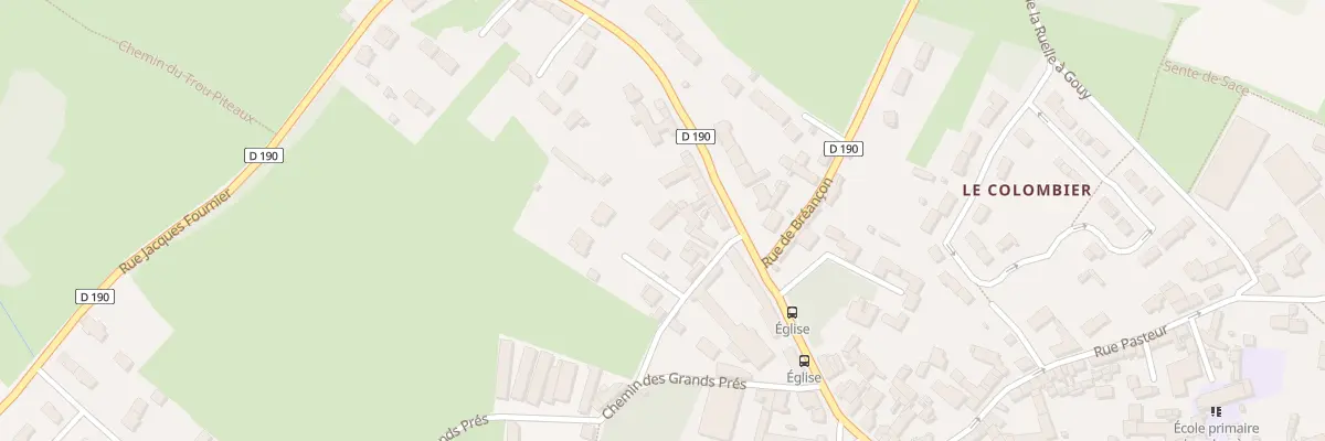 Plan du 2 Rue Le Clos du Puits à Cormeilles-en-Vexin