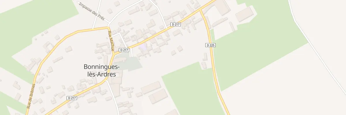 Plan du 55B Rue de Licques à Bonningues-lès-Ardres