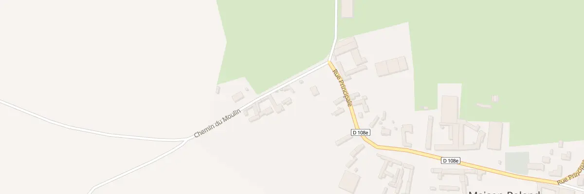 Plan du 1 Che du Moulin à Maison-Roland