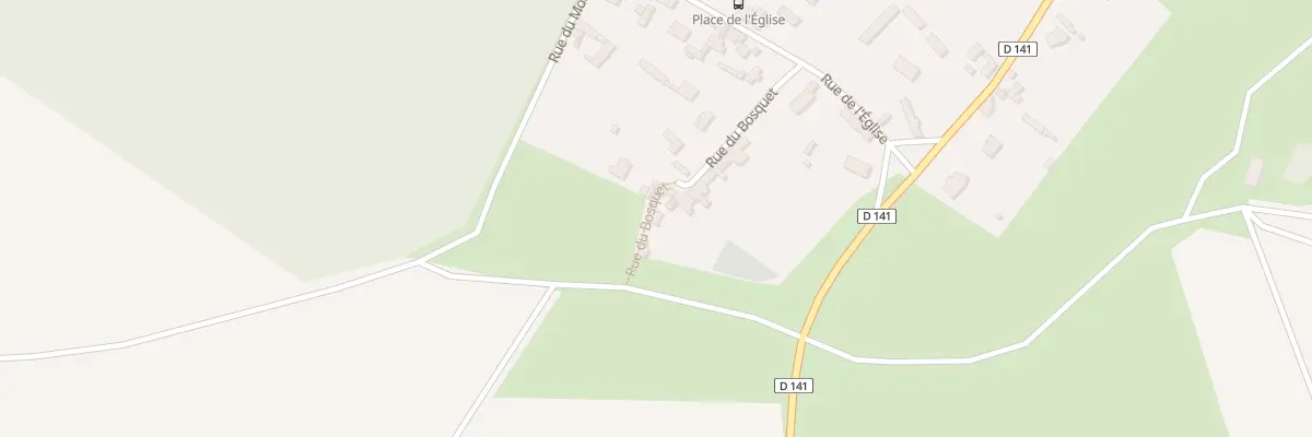 Plan du 9 Rue du Bosquet à Bussy-lès-Poix