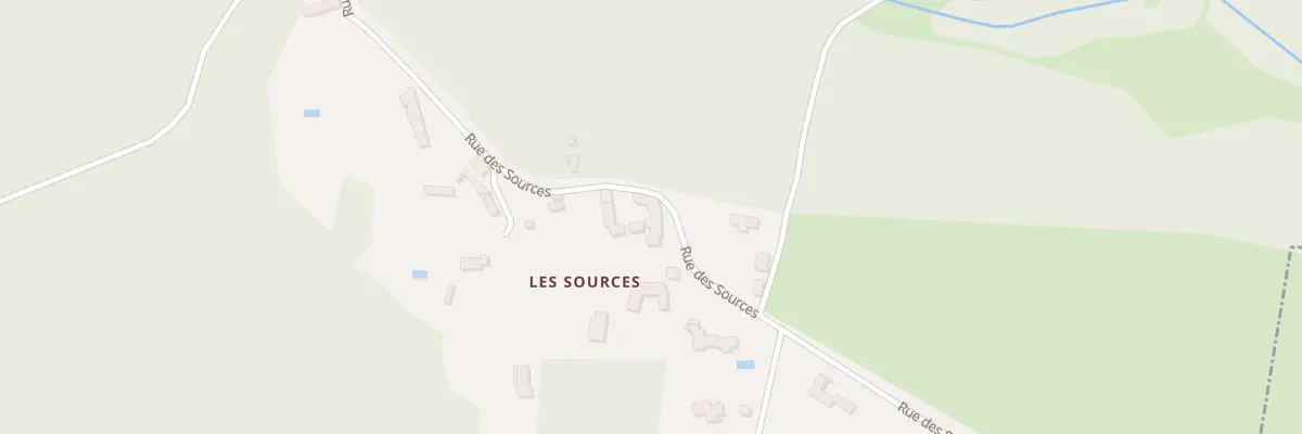 Plan du 15 Rue des Sources à Saint-Forget