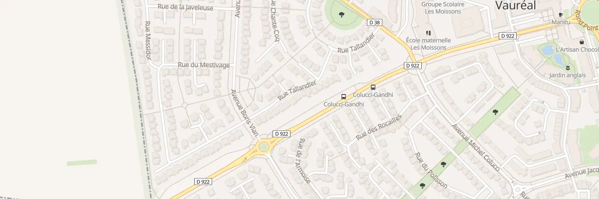 Plan du 45 Rue du Taillandier à Vauréal