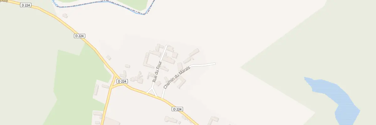 Plan du 3 Che du Marais à Boufflers