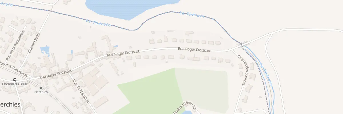 Plan du 34 Rue Roger Froissart à Herchies