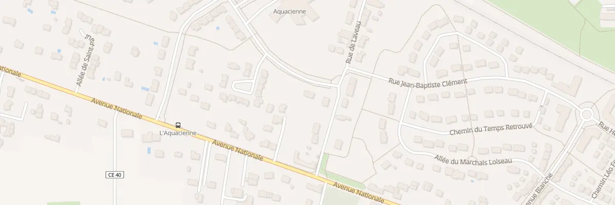 Plan du 3 Rue de Laveau à Chécy