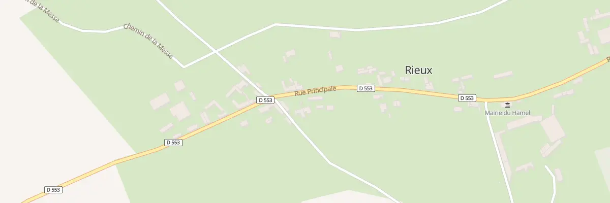 Plan du 226 Rue Principale (rieux) au Hamel