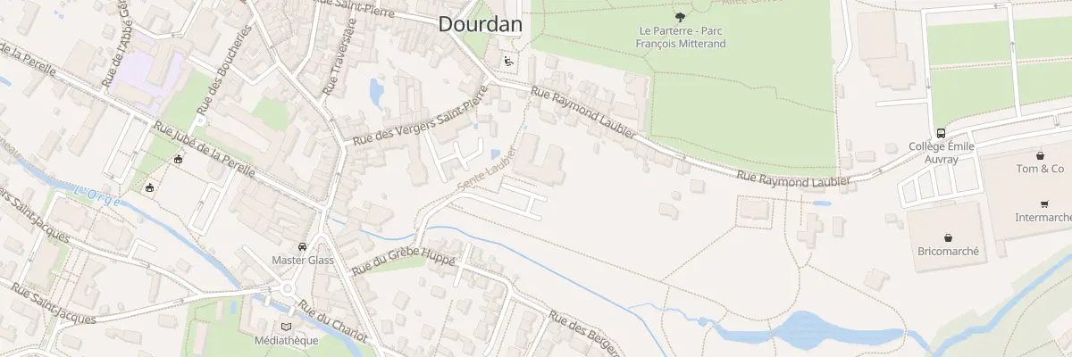 Plan du 3 All de la Roselière à Dourdan