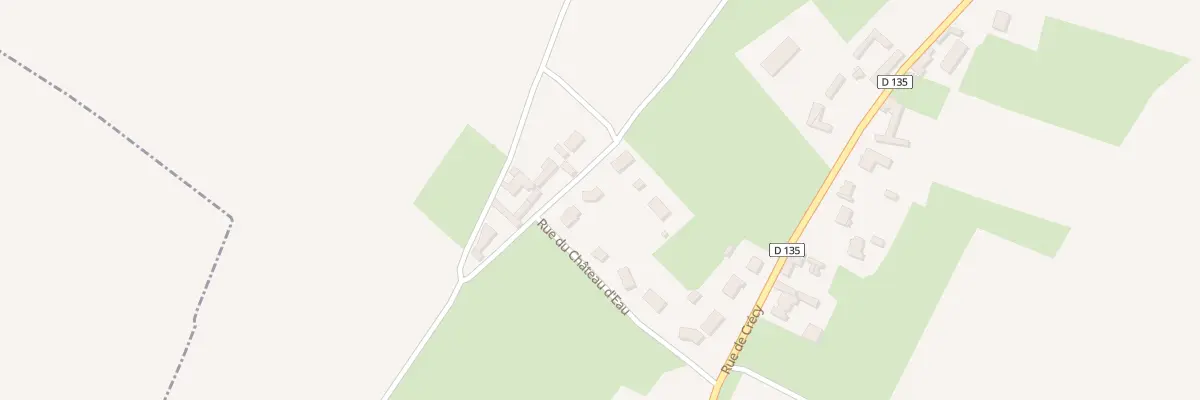 Plan du 12 Rue du Chateau d’Eau à Brévillers