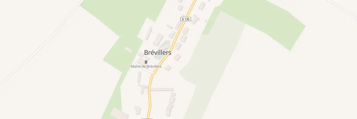 Plan du 8 Rue de Crécy à Brévillers