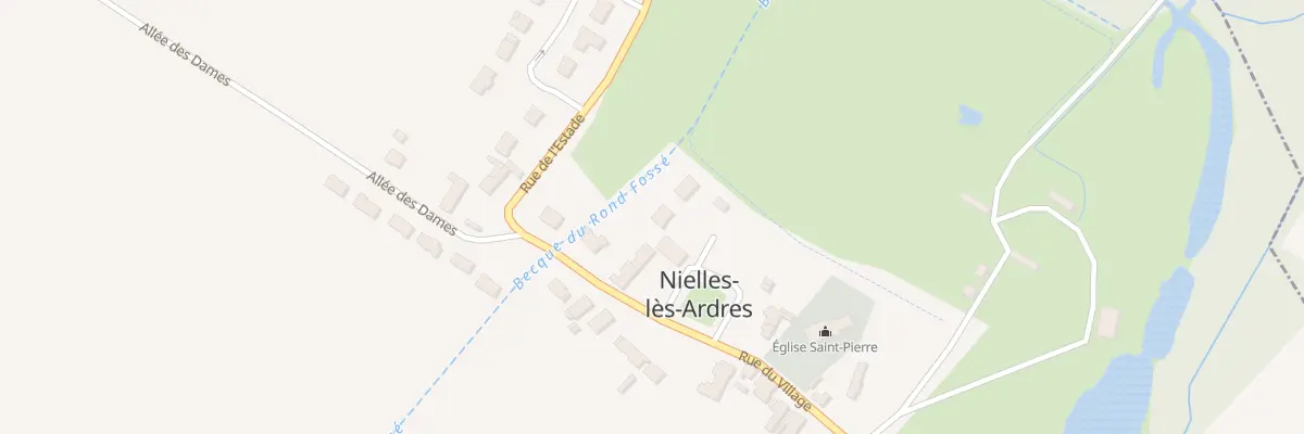 Plan du 2 Imp de la Cressonnière à Nielles-lès-Ardres