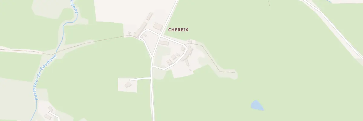 Plan du 5152 Chereix à Châtelus-Malvaleix