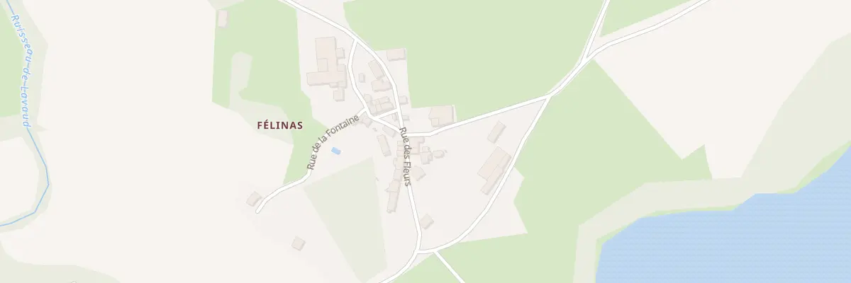 Plan du 12 Rue des Fleurs à Ahun
