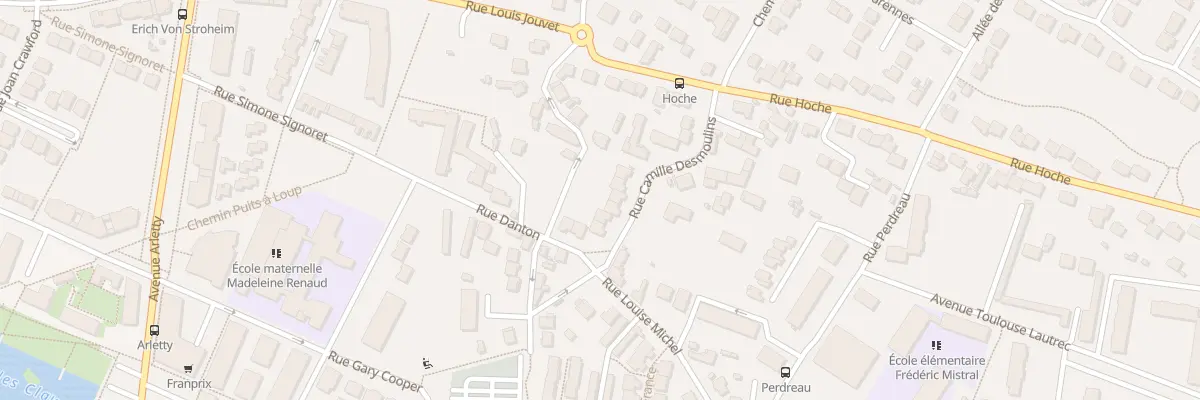 Plan du 1 Rue Camille Desmoulins à Bois-d’Arcy