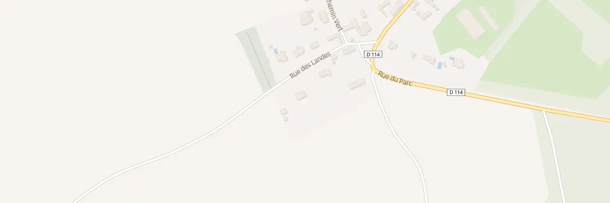 Plan du 3 Rue des Landes aux Hauts-Talican