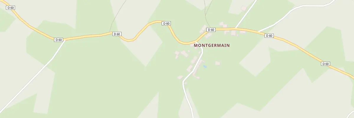 Plan du 17 Montgermain à Fransèches