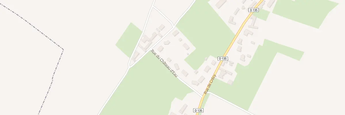 Plan du 8 Rue du Chateau d’Eau à Brévillers