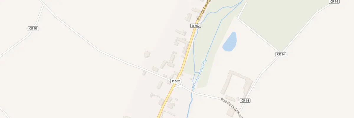 Plan du 43 Rue de Pouilly à Senots