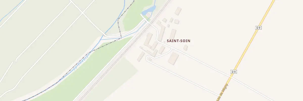 Plan du 5170 Saint Soin à Saint-Georges-sur-Arnon