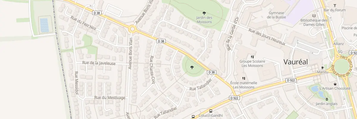 Plan du 3 Rue de la Bucherie à Vauréal