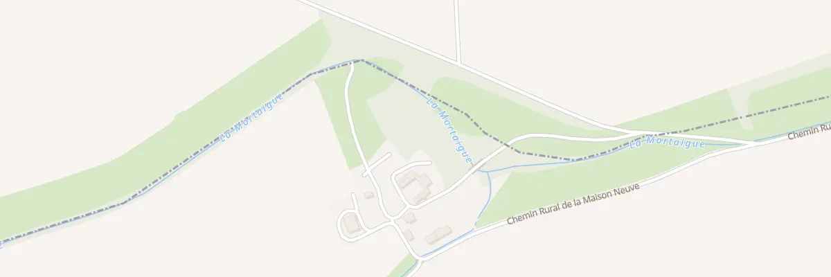 Plan du 5358 La Maison Neuve à Sainte-Lizaigne