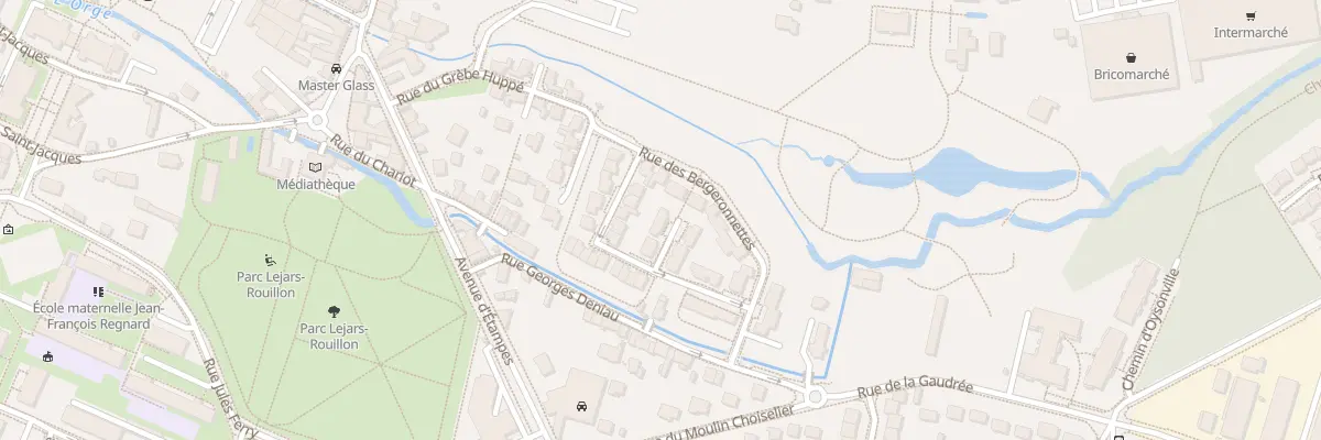 Plan du 16 Rue des Bergeronnettes à Dourdan
