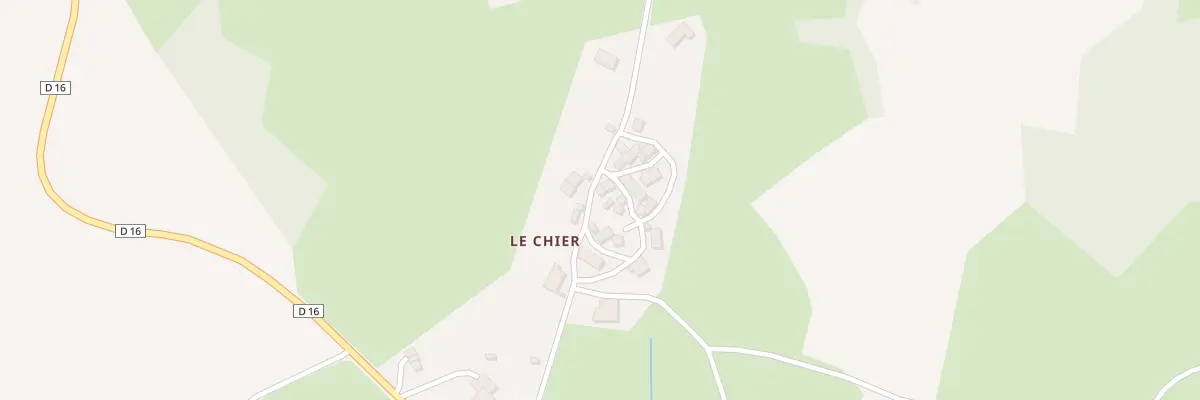 Plan du 6 Le Chier à Pionnat