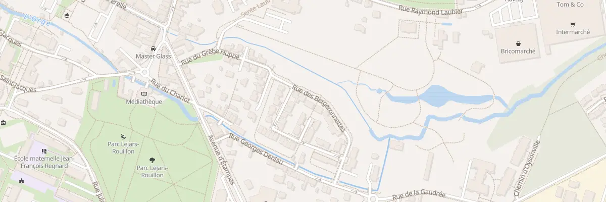 Plan du 8 Rue des Bergeronnettes à Dourdan