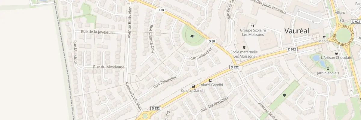 Plan du 18 Rue du Taillandier à Vauréal