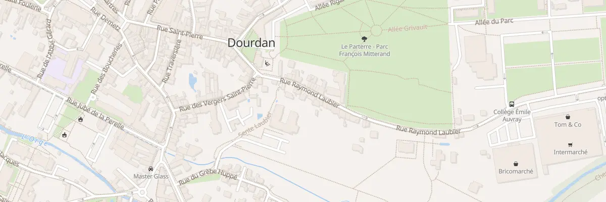 Plan du 10B Rue Raymond Laubier à Dourdan