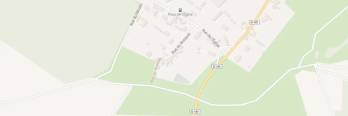 Plan du 5 Rue du Bosquet à Bussy-lès-Poix