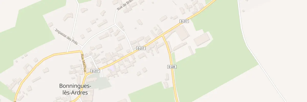 Plan du 47 Rue de Licques à Bonningues-lès-Ardres