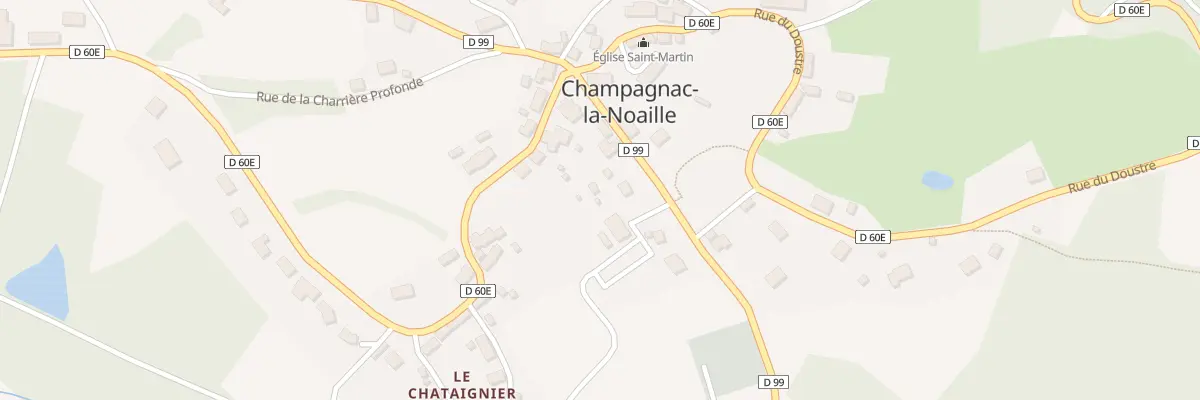 Plan du 8 Rue des Sources à Champagnac-la-Noaille